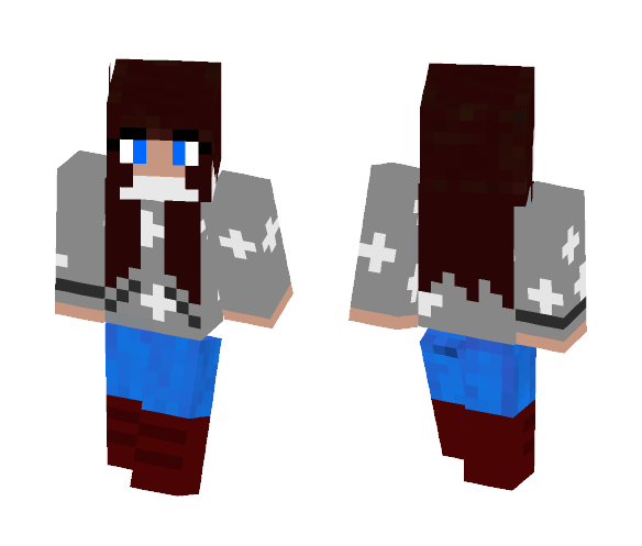 Winter Woman - Female Minecraft Skins - image 1