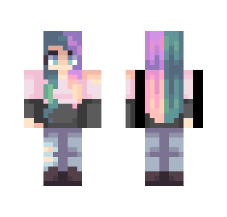 Ocean + Sky • - Female Minecraft Skins - image 2