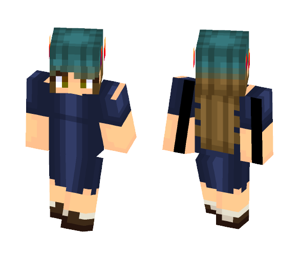 OMG Rain is a school gurl... - Female Minecraft Skins - image 1