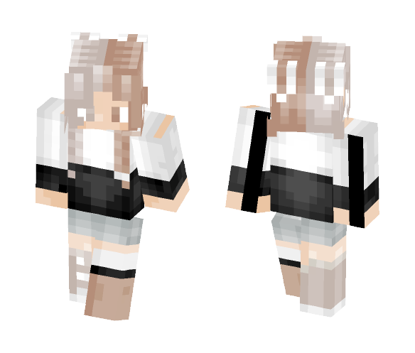 Download Free Skin of The Day~Chibi Bunny Girl Skin for Minecraft image 1 Skin of The Day~Chibi Bunny Girl - Girl Minecraft Skins - image 1