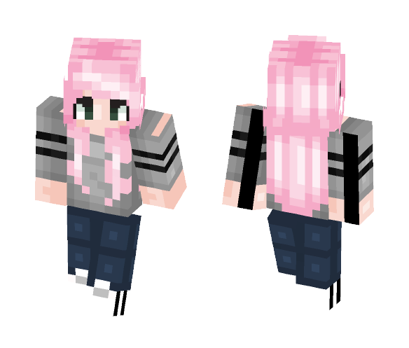 Pastel Tomboy - Female Minecraft Skins - image 1
