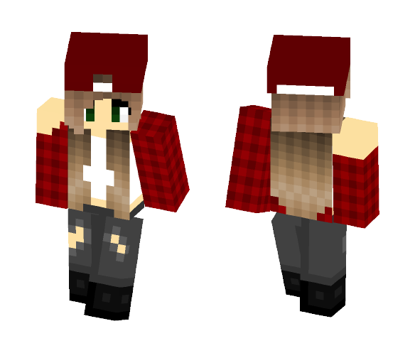 Tigerlover8046's Skin - Female Minecraft Skins - image 1