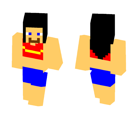 Wonder Woman - Comics Minecraft Skins - image 1