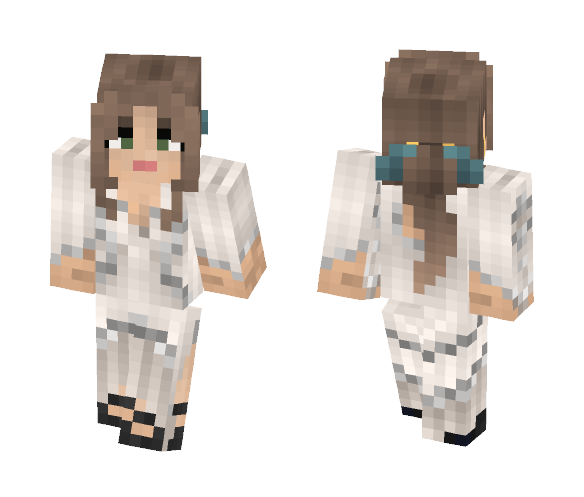 Medieval Gown - Female Minecraft Skins - image 1