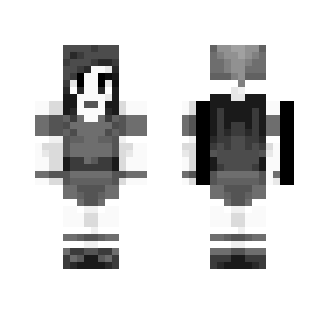 A Black and White Christmas - Christmas Minecraft Skins - image 2