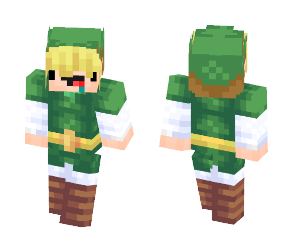Derp Link - Male Minecraft Skins - image 1