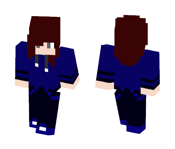 Silver Eyes - Female Minecraft Skins - image 1