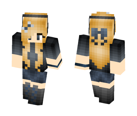 Dark gurl - Female Minecraft Skins - image 1