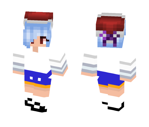 Download Free Pika's Sport Uniform Skin for Minecraft image 1 Pika's Sport Uniform - Female Minecraft Skins - image 1