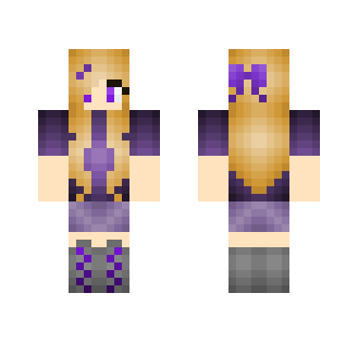 Purple gurl - Female Minecraft Skins - image 2