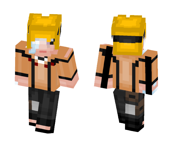Koruto [OC Naruto Suit] - Male Minecraft Skins - image 1