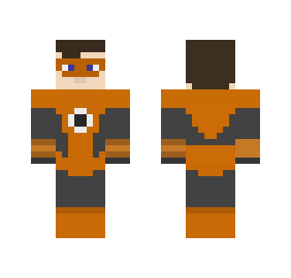 Agent orange (Hal Jordan) - Male Minecraft Skins - image 2