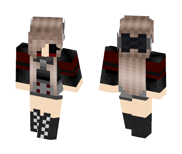Haunted Wolf - Female Minecraft Skins - image 1