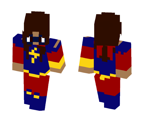Ms Marvel (Kamala) (Marvel) - Comics Minecraft Skins - image 1