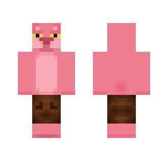 pink panther with pants - Male Minecraft Skins - image 2
