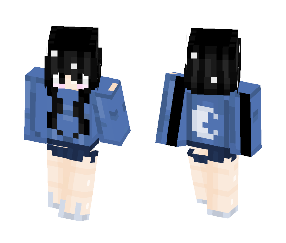 ☽ Moon Bae ❤ - Female Minecraft Skins - image 1
