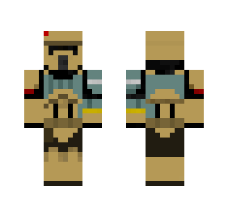 Shoretrooper (Rogue One) - Captain - Male Minecraft Skins - image 2