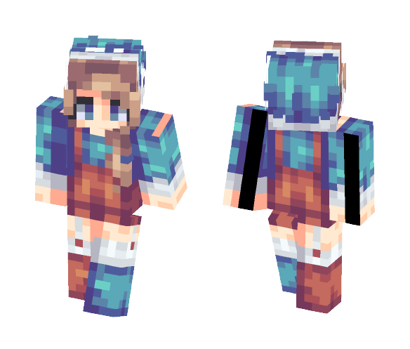 Remake // old 300 subs raffle skin - Interchangeable Minecraft Skins - image 1