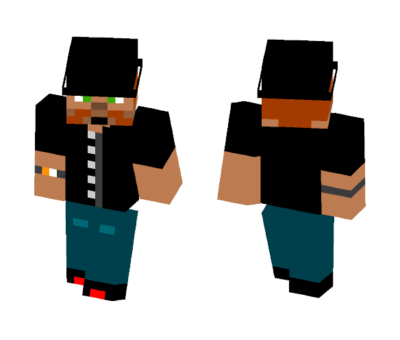 Moustache Dude - Male Minecraft Skins - image 1