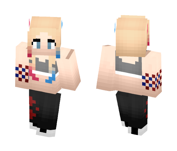 Harley Quinn [BurnBadArt] - Comics Minecraft Skins - image 1