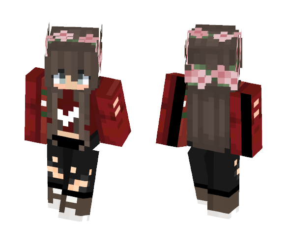 Nike Girl♡ - Female Minecraft Skins - image 1
