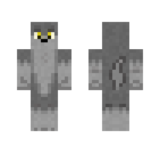Wolf Skin with Gold eyes - Male Minecraft Skins - image 2