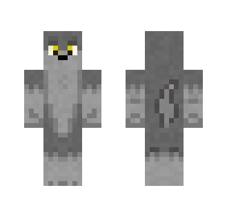 Wolf Skin with Gold eyes