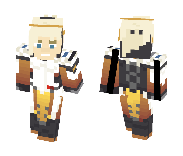 Overwatch - Mercy - Female Minecraft Skins - image 1