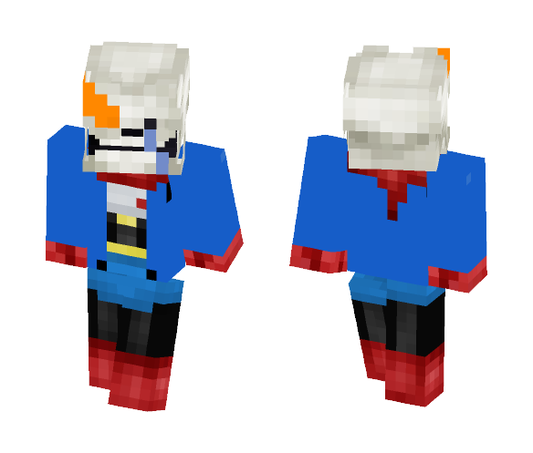 Disbelief Papyrus - Male Minecraft Skins - image 1