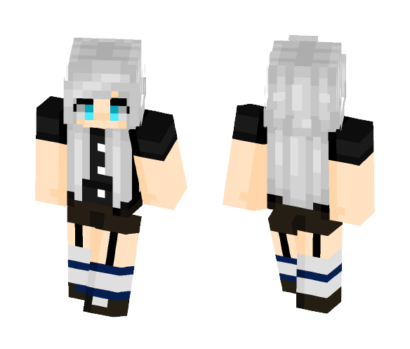 Partners in Crime (steve version) - Female Minecraft Skins - image 1