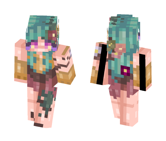 Download Free Wicked Skin for Minecraft image 1 Wicked - Female Minecraft Skins - image 1