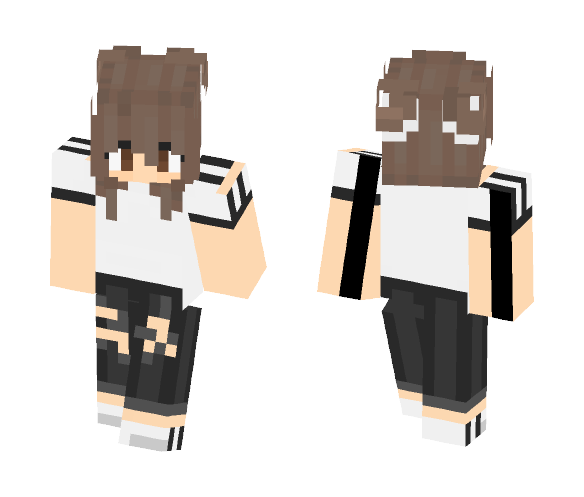 More adidas xD | ηαяωннαℓ - Female Minecraft Skins - image 1