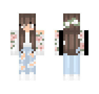 floral girl