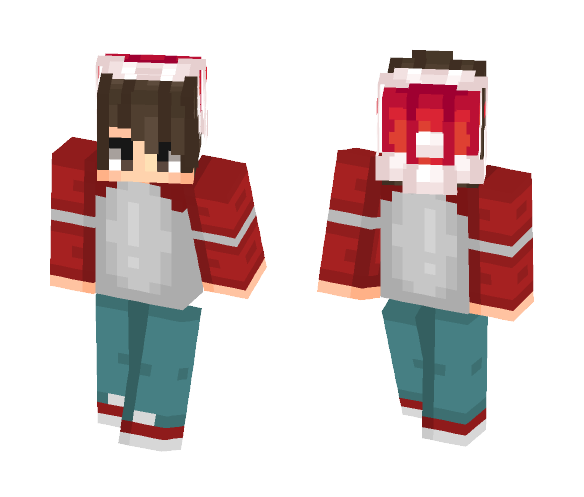 Baseball player Christmas - Christmas Minecraft Skins - image 1