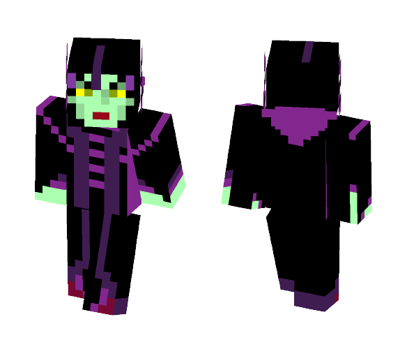 Maleficent - Sleeping Beauty - Female Minecraft Skins - image 1