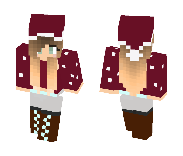 Download Free Winter Girl Skin for Minecraft image 1 Winter Girl - Girl Minecraft Skins - image 1