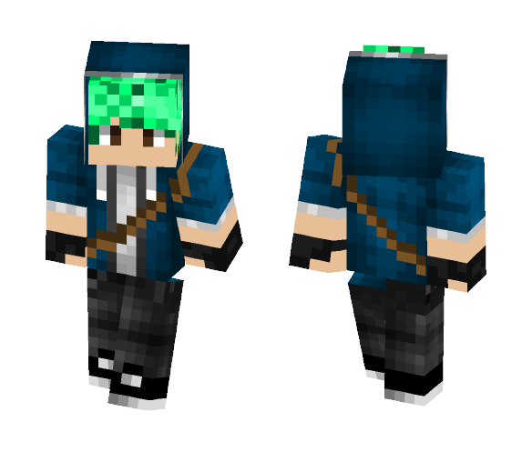 boy green adventure - Boy Minecraft Skins - image 1