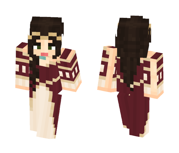 [LOTC] Katerina Delatour (Red) - Female Minecraft Skins - image 1