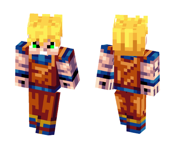 Goku - Male Minecraft Skins - image 1