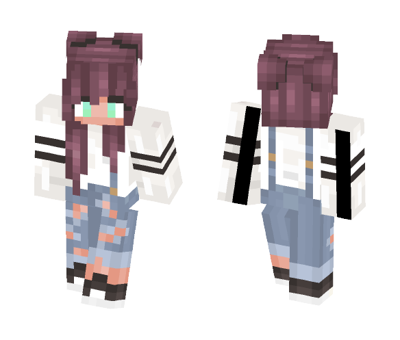 Hipster - Female Minecraft Skins - image 1