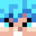 Goku Super Saiyan God Ascended - Male Minecraft Skins - image 3