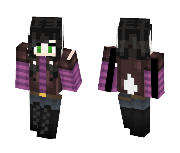 Indigo-The Edgefell Child - Female Minecraft Skins - image 1
