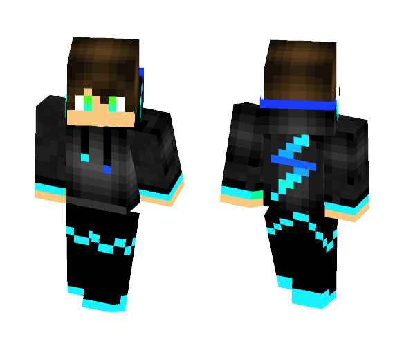 Lighting Boy - Boy Minecraft Skins - image 1