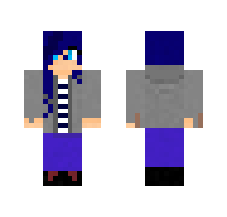 Blue girl