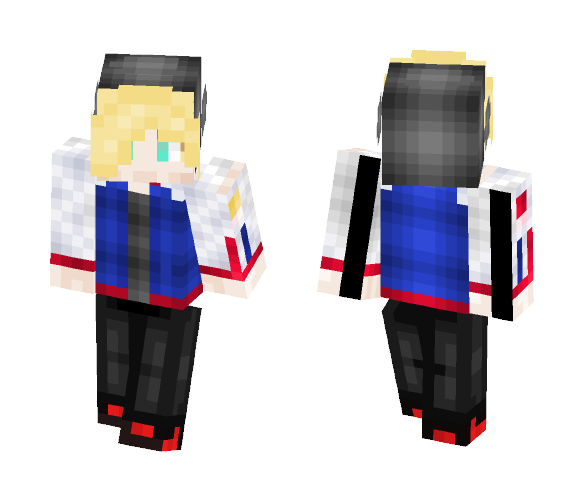 Download Free Yuri Plisetsky - Yuri!!! On Ice Skin for Minecraft image 1 Yuri Plisetsky - Yuri!!! On Ice - Male Minecraft Skins - image 1