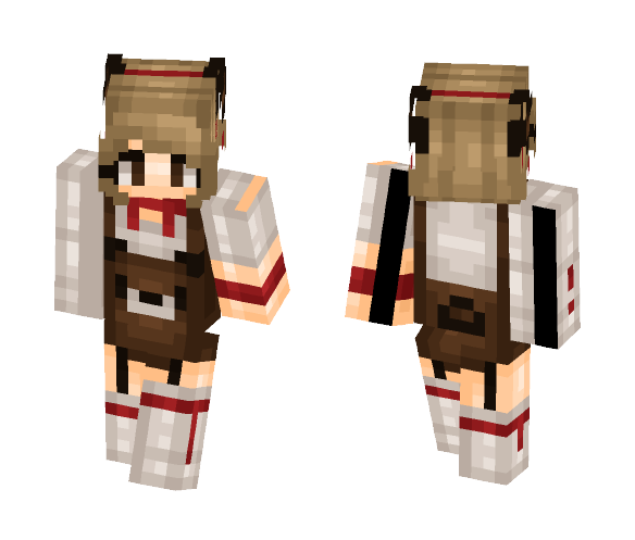 Baleful Bear - Female Minecraft Skins - image 1