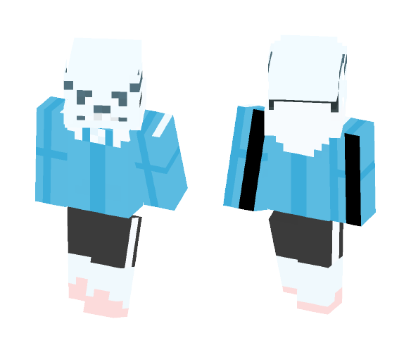 ~/Request/~ FutureTale Sans - Female Minecraft Skins - image 1