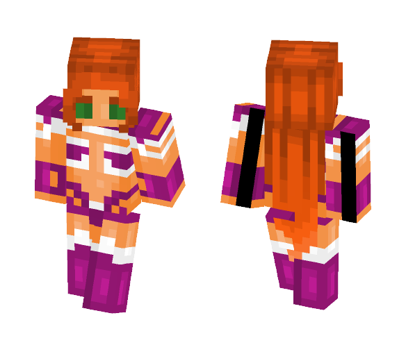 Starfire - New 52 || Request - Comics Minecraft Skins - image 1
