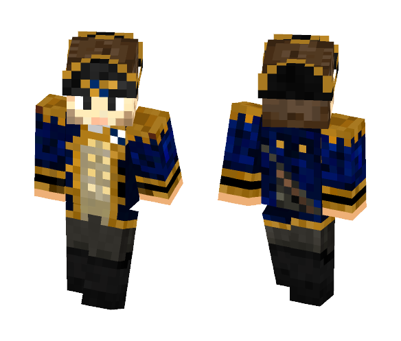 Captain Blake - Male Minecraft Skins - image 1