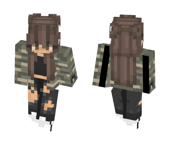 Tumblr Tomboy - Female Minecraft Skins - image 1